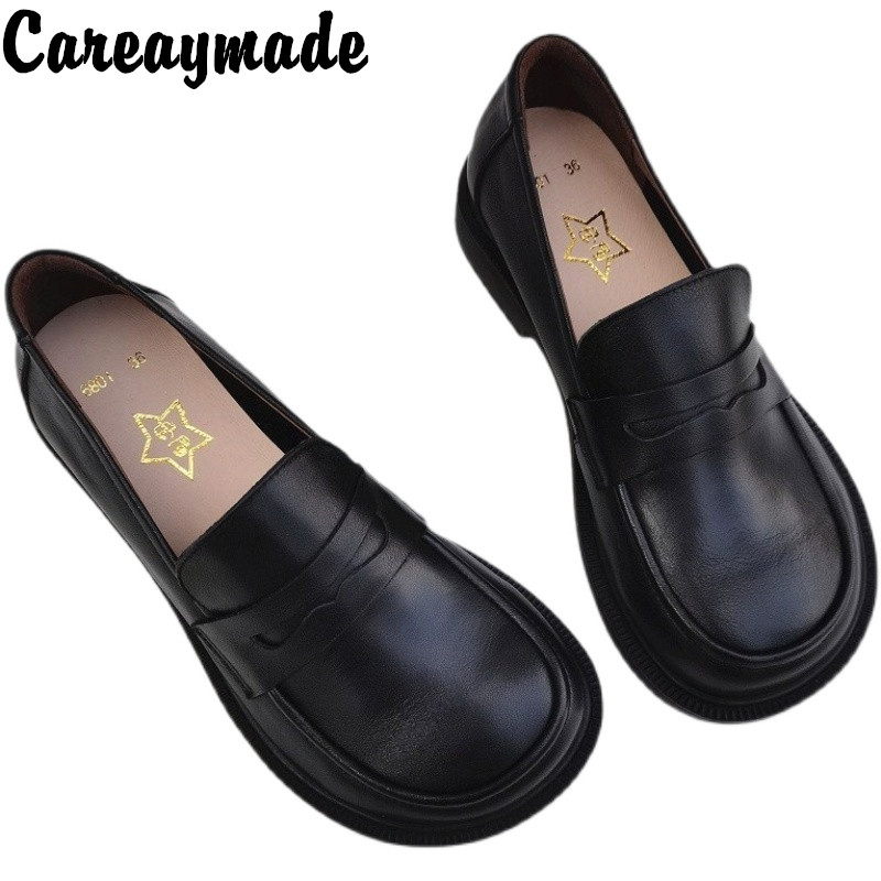 Men Shoes Size To Women - Careaymade-Vrouwen Casual Schoenen Slip Op Oxford