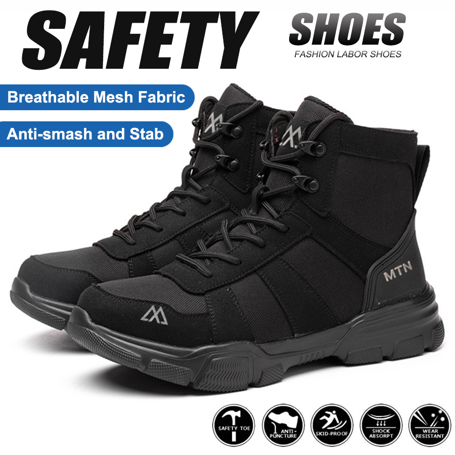 Work Boot Steel Toe - Werkschoenen met stalen neus Onverwoestbare veiligheidsschoenen