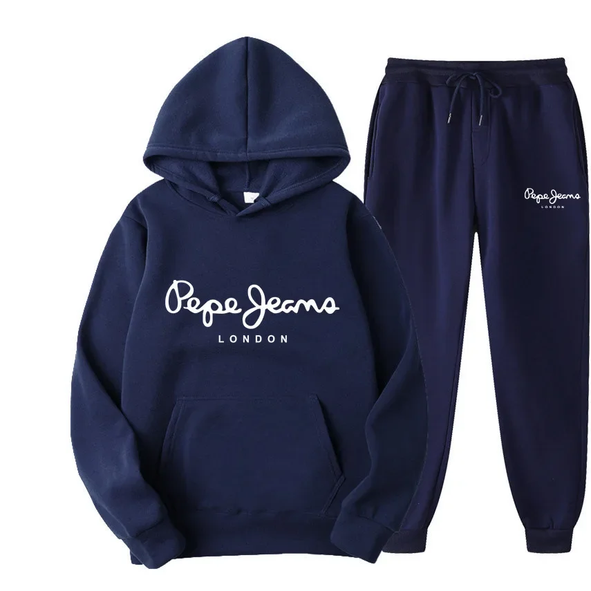 Men Shoes Joggers - Heren Dames Gedrukte Hoodie Trainingspak Tweedelige