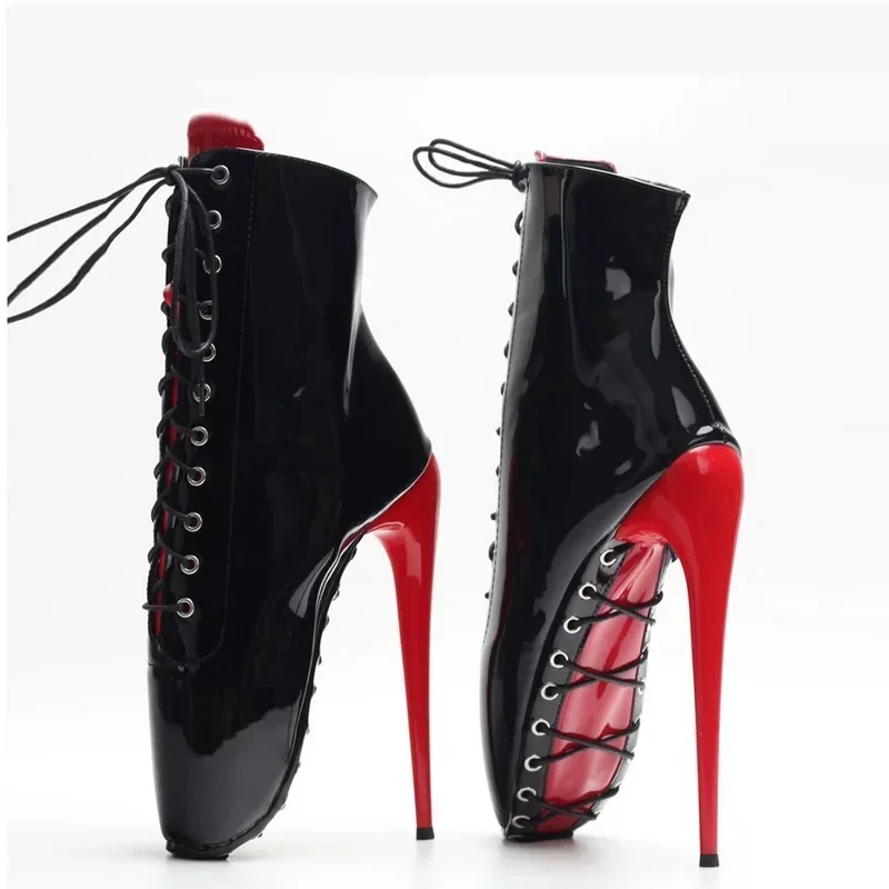 Men Shoes Red Bottom - Unisex balletlaarzen met hoge hakken, heren