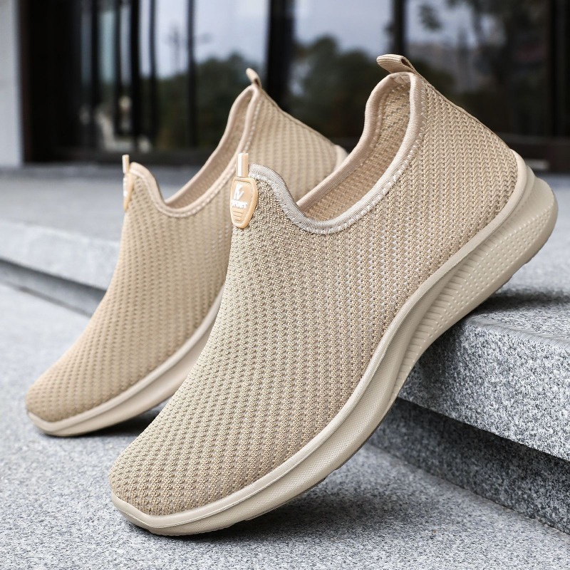 Men'S Shoes For Wide Feet - Herenschoenen van ultralicht, ademend mesh, instappers