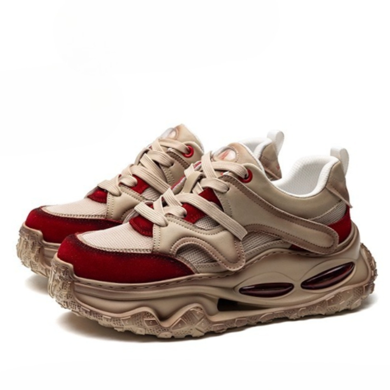 Men Shoes Red Bottom - Europese casual sneakers rode papa schoenen