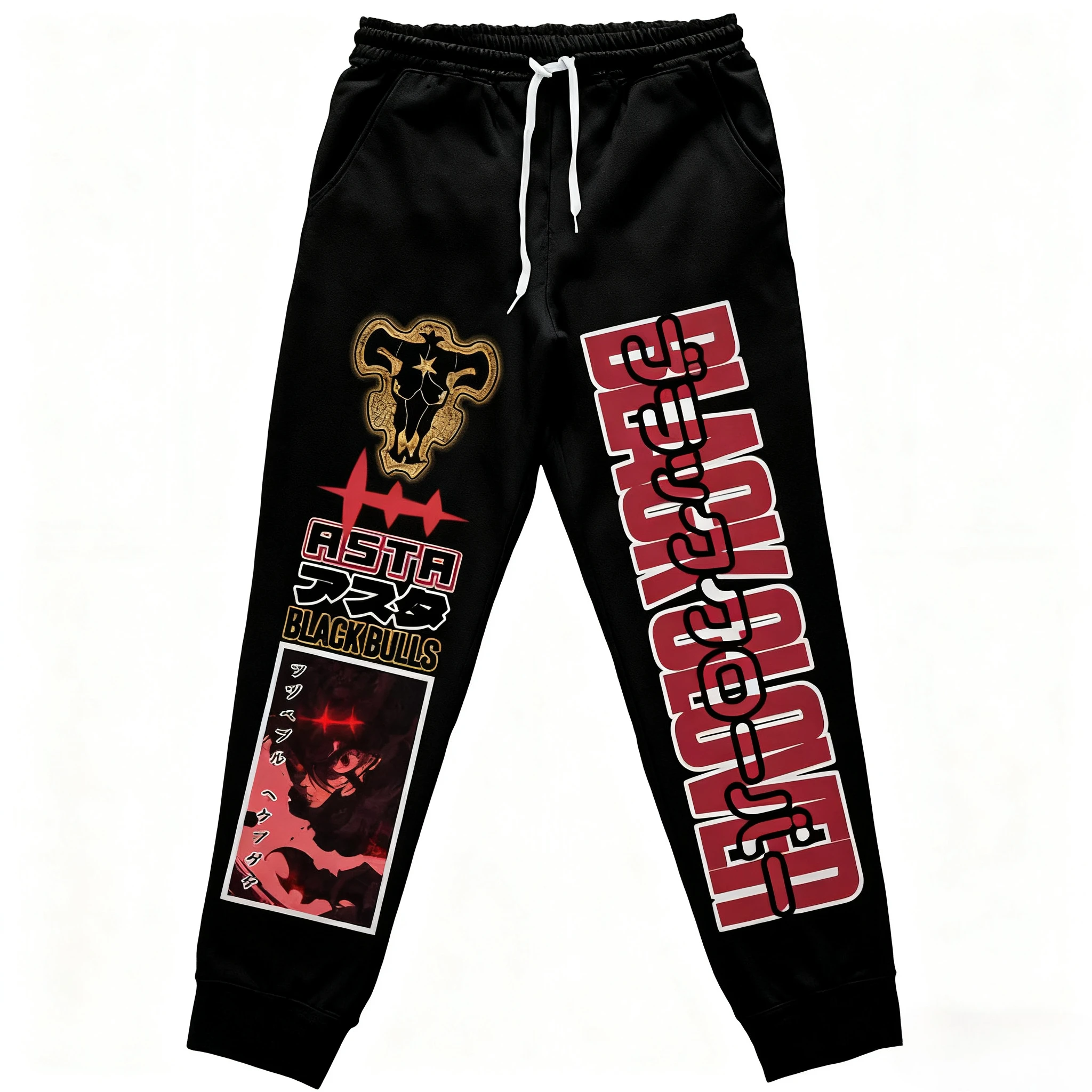 Men Shoes Joggers - Nieuwe Black Clover Anime Mannen Joggingbroek