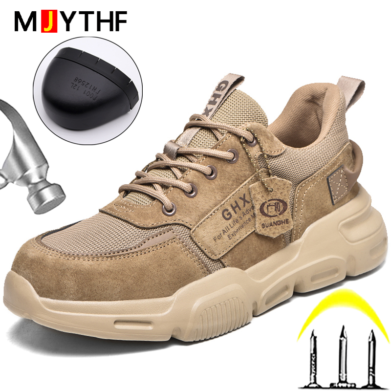 Work Boot Steel Toe - 2026 Werkveiligheidsschoenen Stalen neus Anti-lek Onverwoestbare
