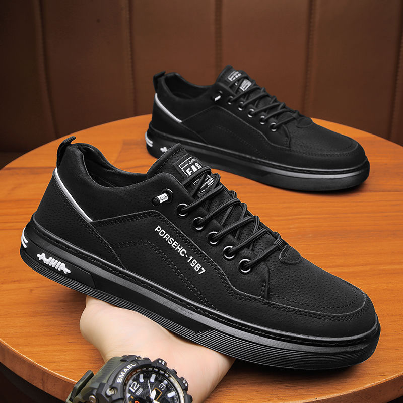 Men'S Shoes Temu - 2026 Nieuwe heren zacht leer witte