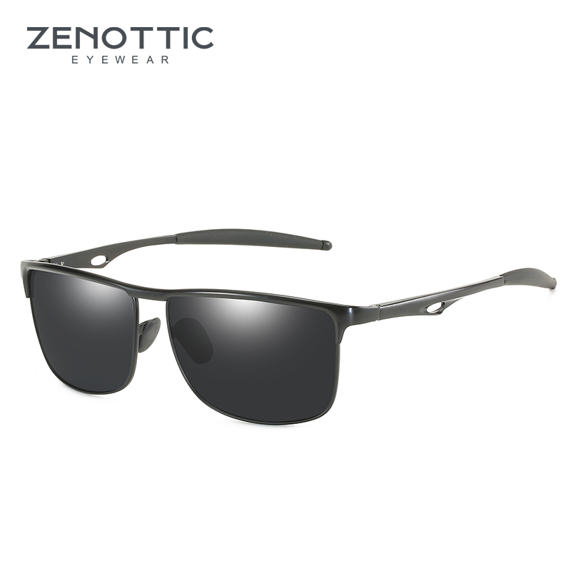 Men Shoes Zegna - ZENOTTIC Metalen herenzonnebril Gepolariseerde UV400-bescherming voor