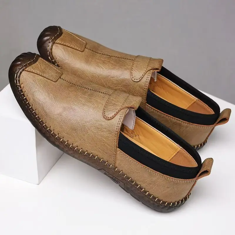 Men'S Shoes Clearance Sale - Instapper Lichtgewicht leren herenschoenen Lage comfortabele