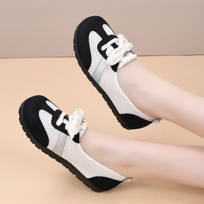 Mesh Trainer Breathable - Retro Vintage Trainer Damesschoenen Instapper Mesh
