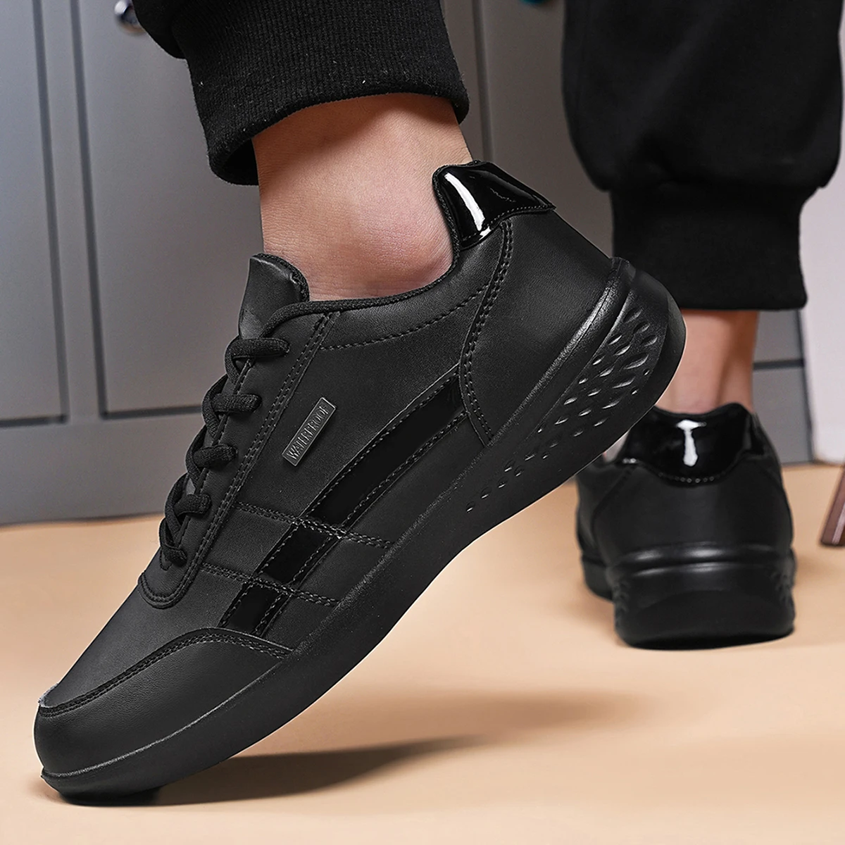 Leren PU Herenschoenen Sneaker - Men'S Shoes Temu recensie en prijs
