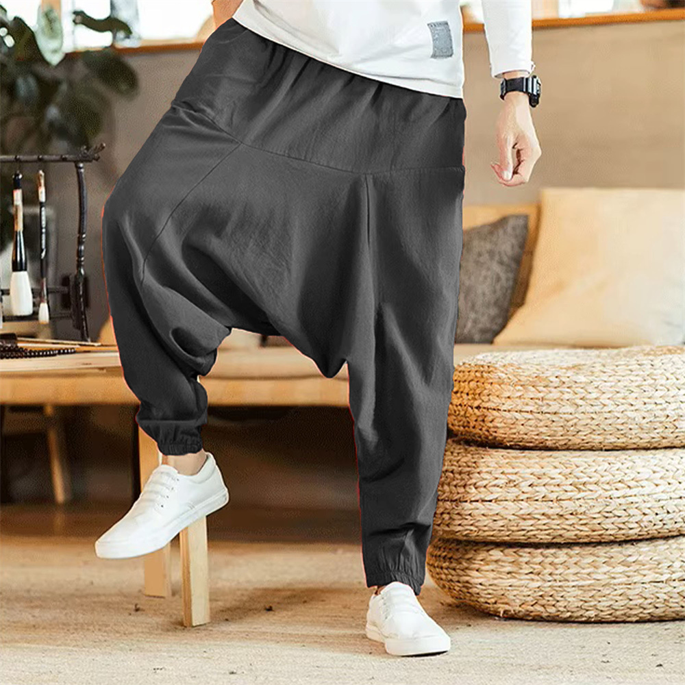 Mannen katoenen en linnen broe - Men Shoes Joggers recensie en prijs