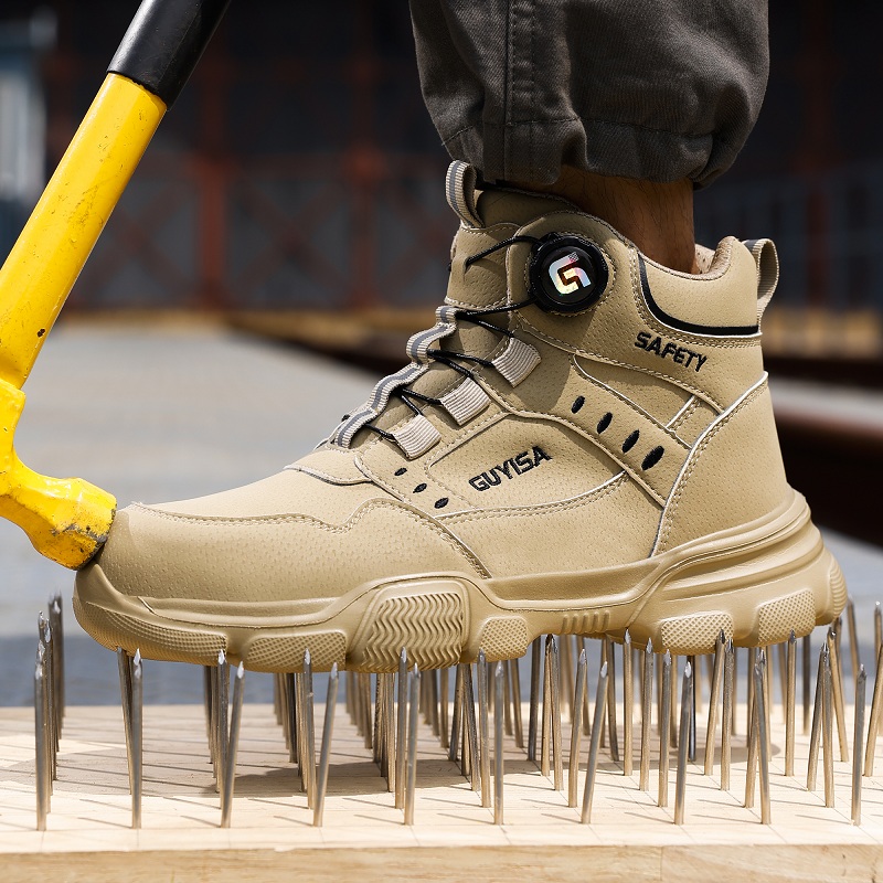 Nieuwe Roterende Knop Mannen L - Work Boot Steel Toe recensie en prijs