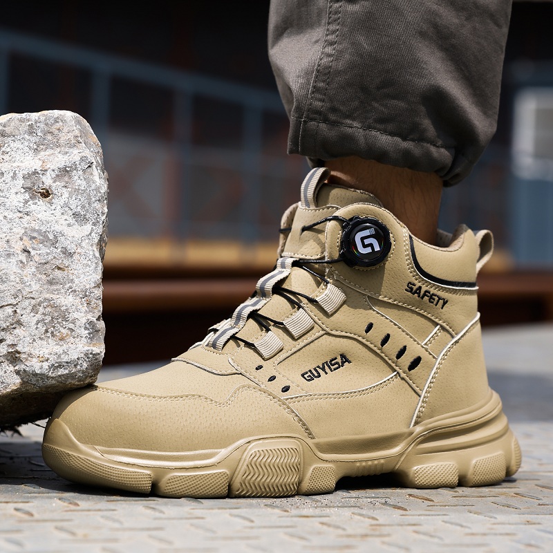 Nieuwe Roterende Knop Mannen L - Work Boot Steel Toe recensie en prijs