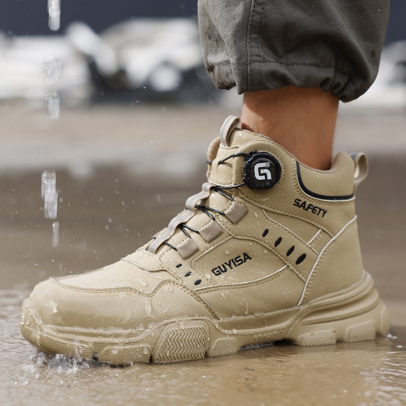 Nieuwe Roterende Knop Mannen L - Work Boot Steel Toe recensie en prijs