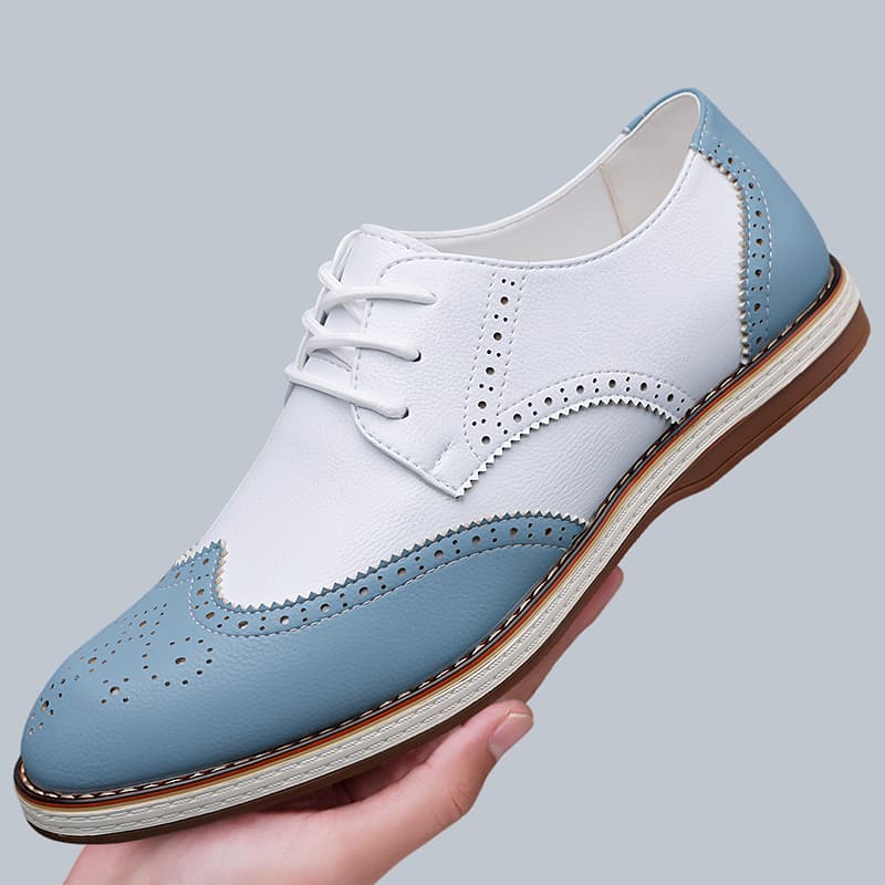 Heren Wit Blauw Tweekleurige B - Men'S Shoes Temu recensie en prijs