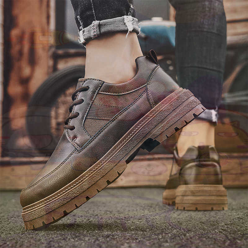 Donker natuurlijk leer Mode-sn - Men'S Shoes Clearance Sale recensie en prijs