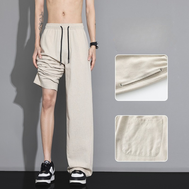 Zomer dunne, gezellige linnen  - Men Shoes Joggers recensie en prijs