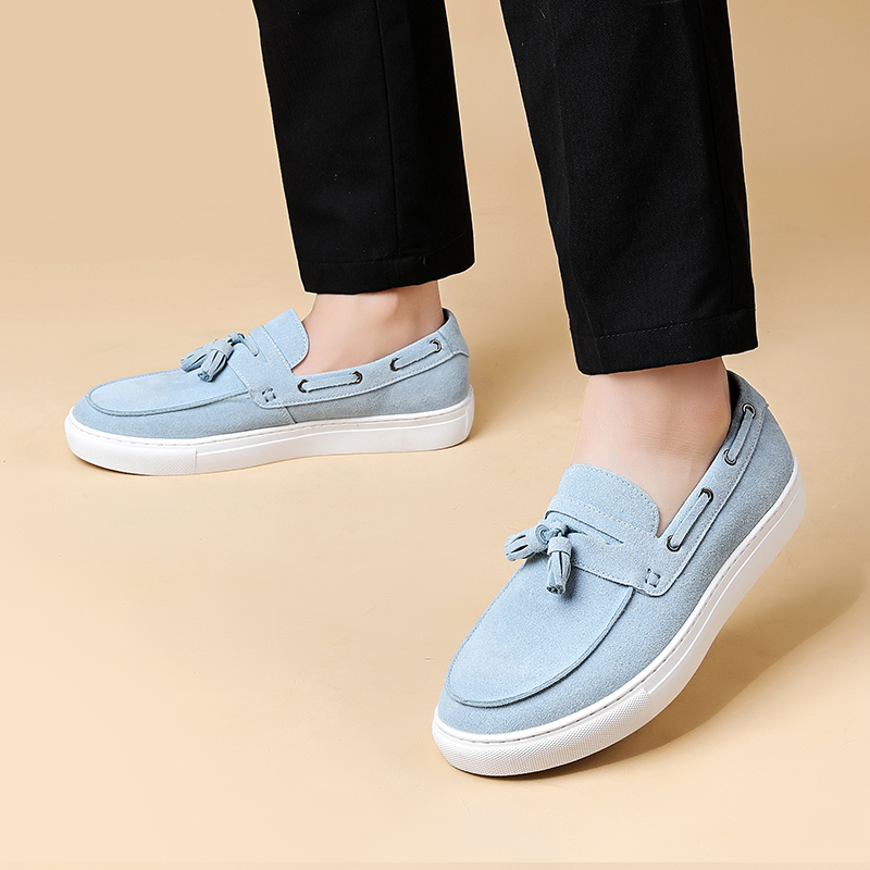 Klassieke suède lederen loafer - Men'S Shoes Temu recensie en prijs