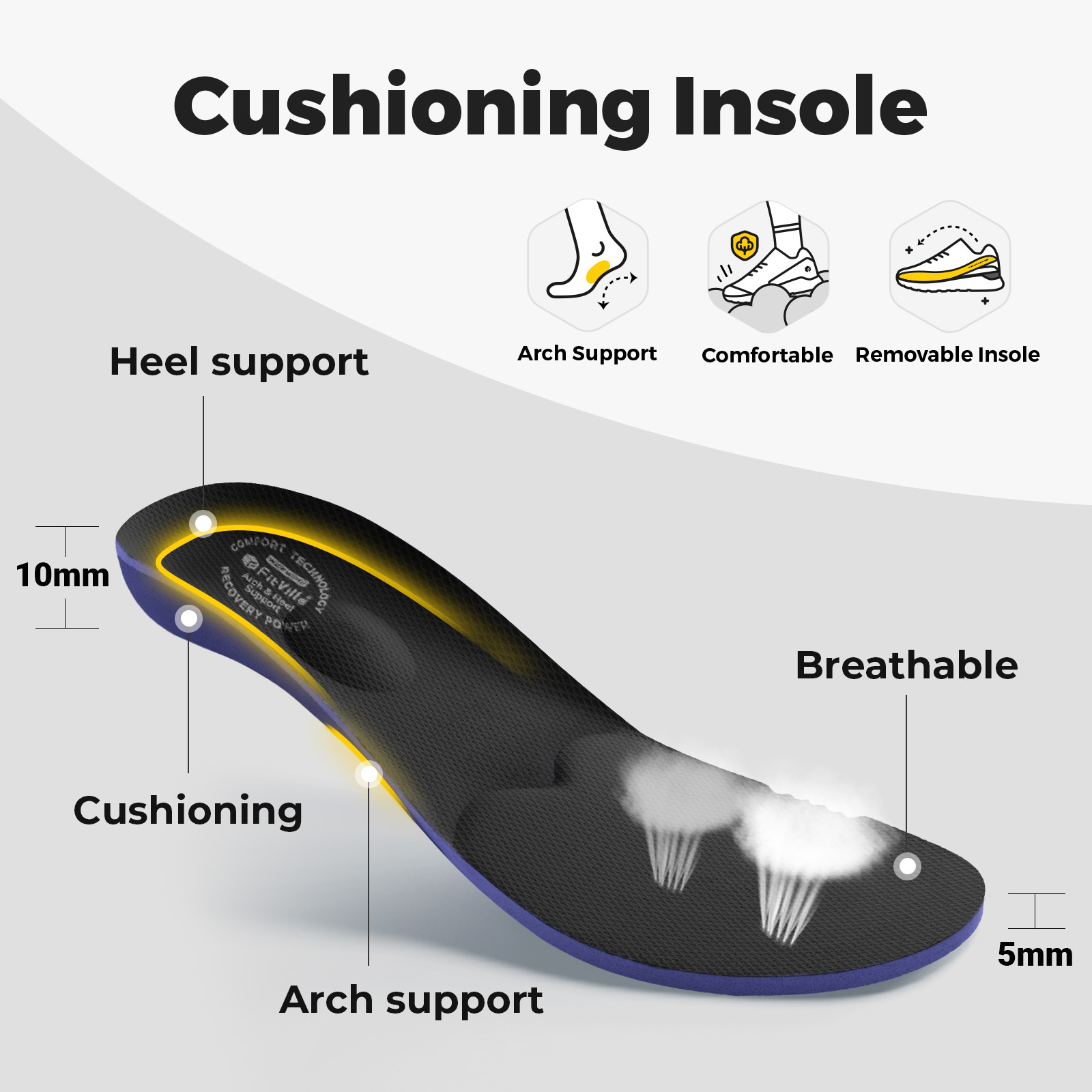 FitVille Diabetische Schoenen  - Men'S Shoes For Wide Feet recensie en prijs